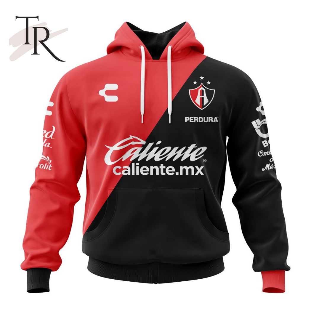 LIGA MX Atlas F.C 2023 - 2024 Home Kits Hoodie