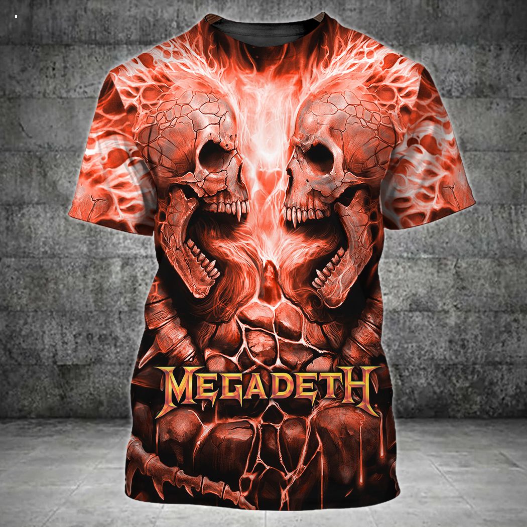 Megadeth Rock Band Peace Sells But Who's Buying 3D T-Shirt