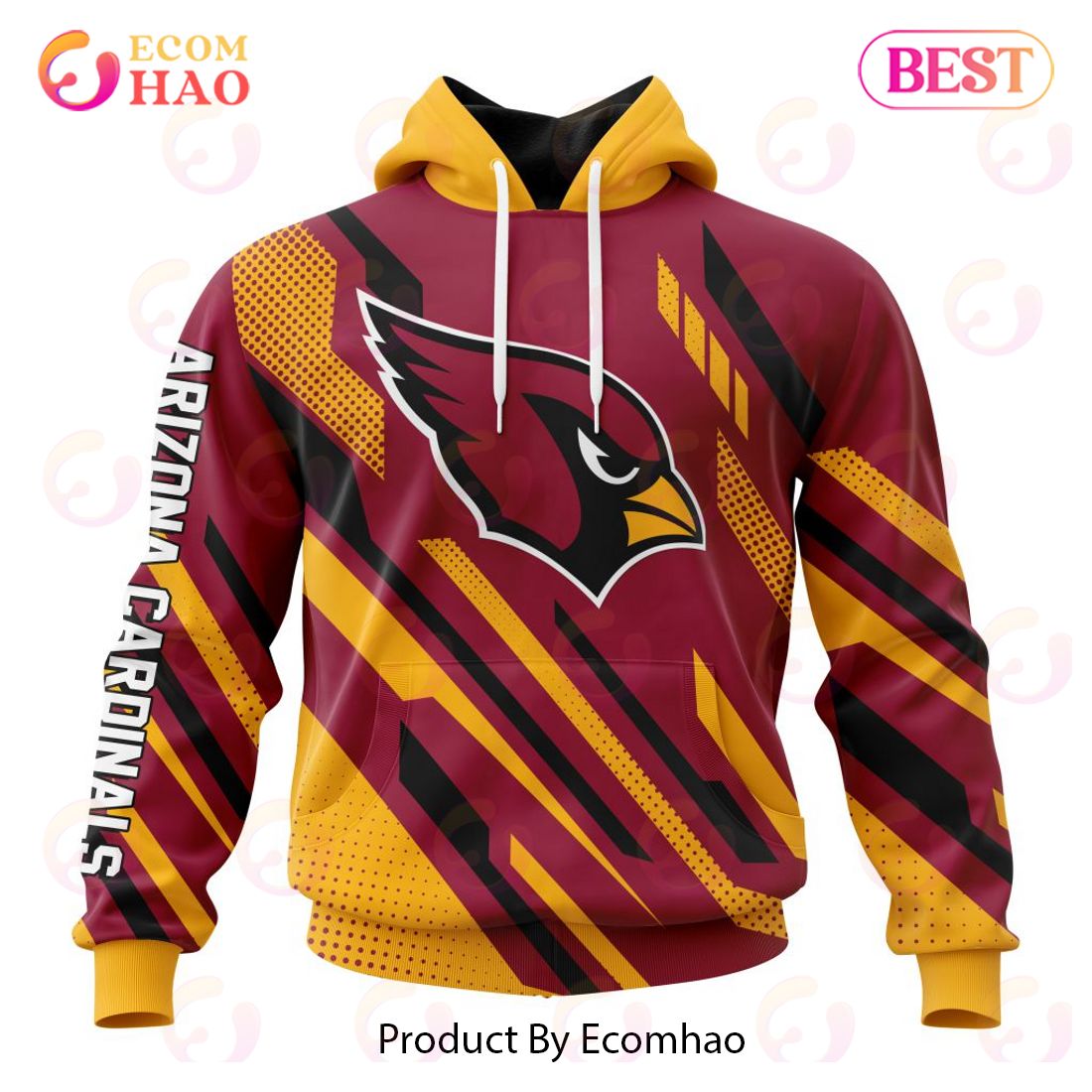 NFL Arizona Cardinals Special MotoCross Concept 3D Hoodie