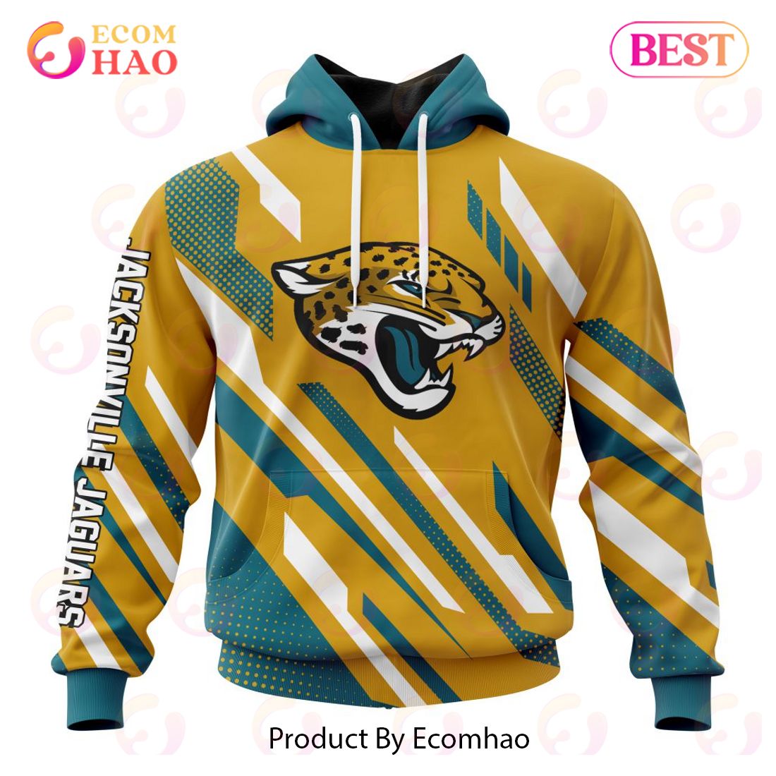 NFL Jacksonville Jaguars Special MotoCross Concept 3D Hoodie