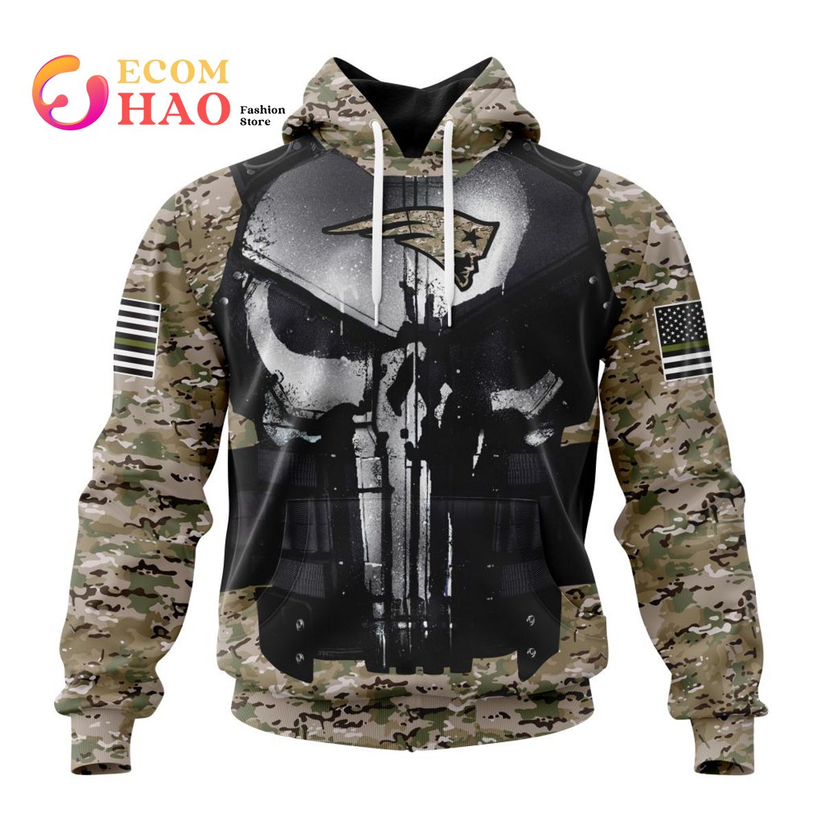 NFL New England Patriots Special Veteran Kits 3D Hoodie