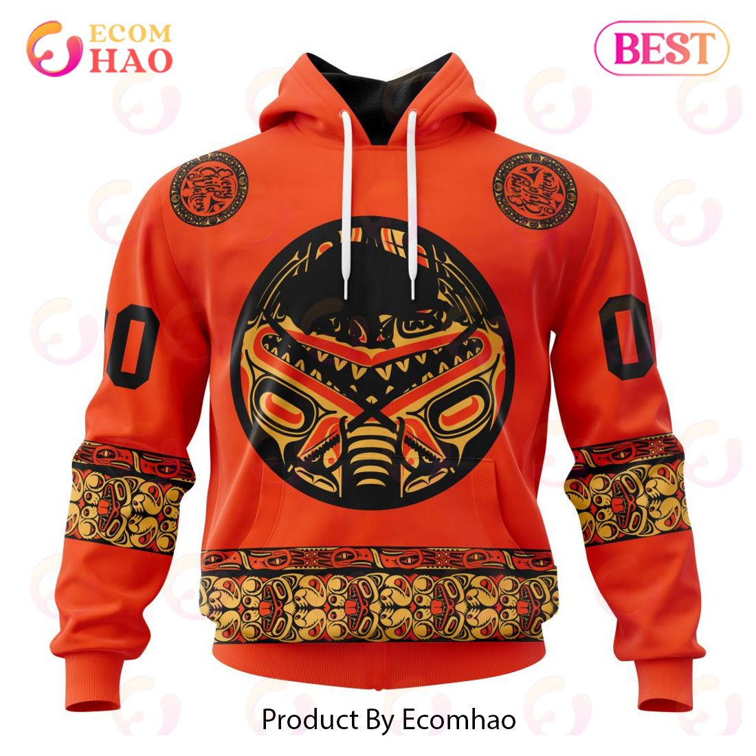 NHL Buffalo Sabres Specialized National Day For Truth And Reconciliation 3D Hoodie