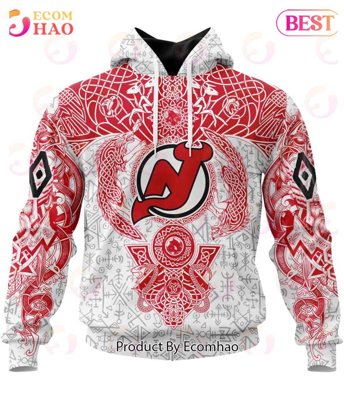 NHL New Jersey Devils Special Norse Viking Symbols Hoodie, T-Shirt, Sweater