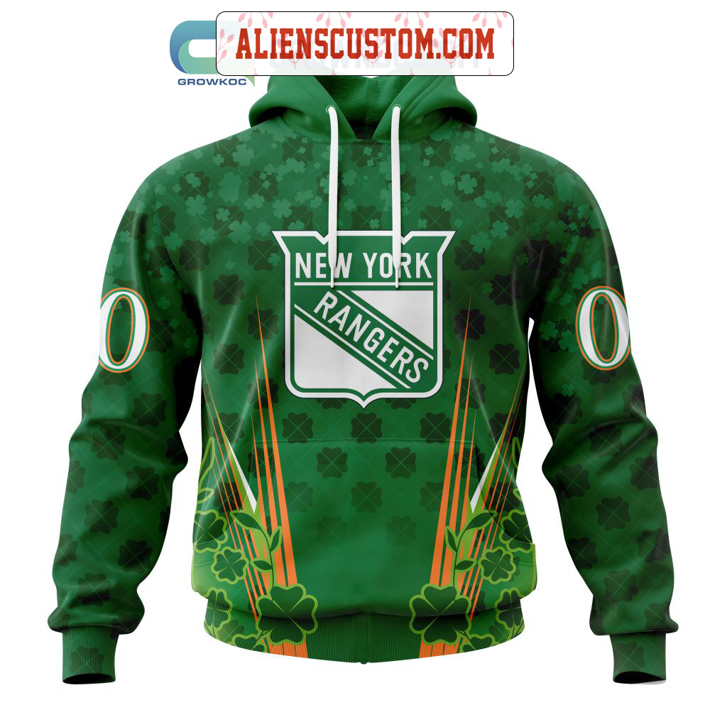 NHL New York Rangers Personalized Collab With Kiss Band Hoodie T Shirt