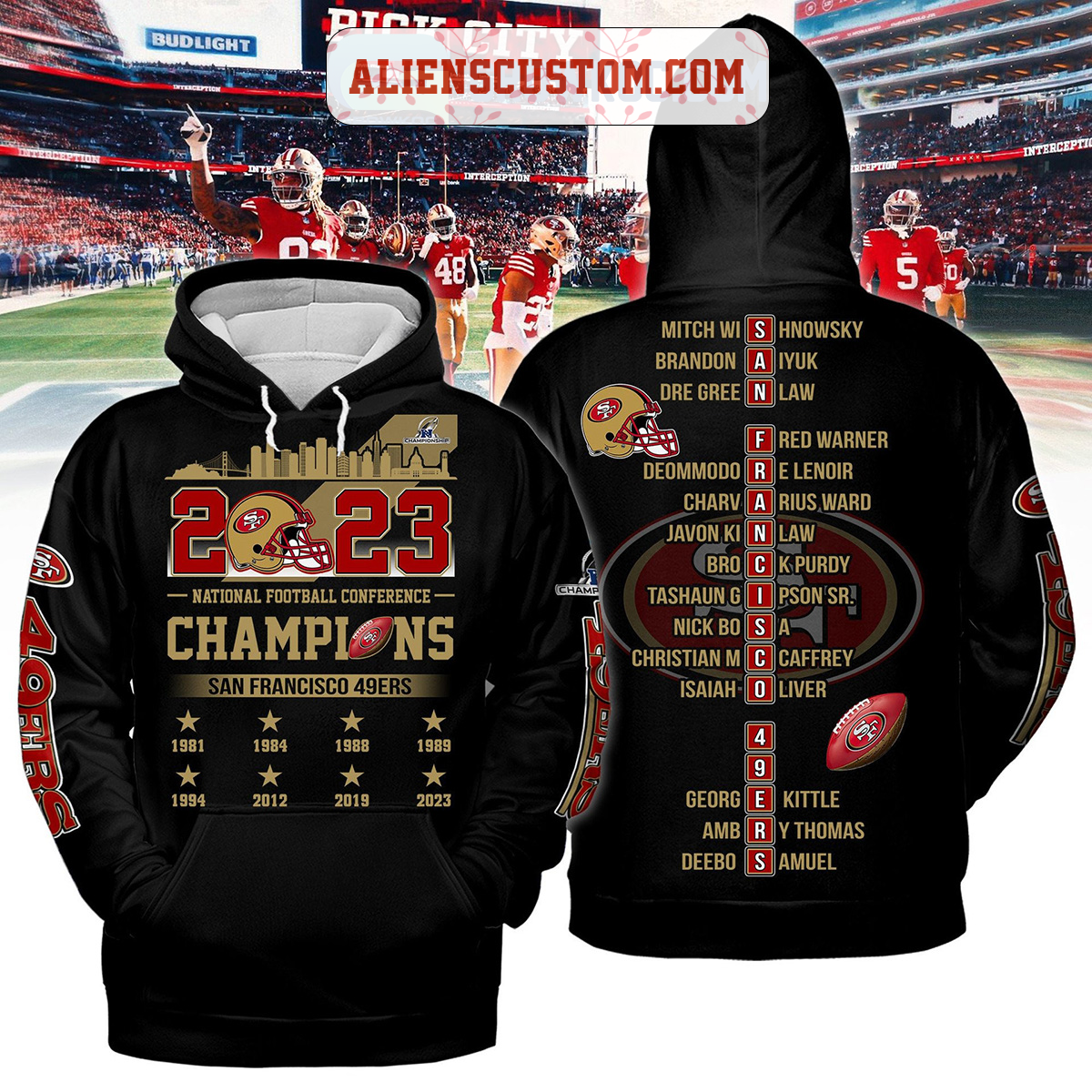 NHL New York Rangers Personalized Collab With Kiss Band Hoodie T Shirt
