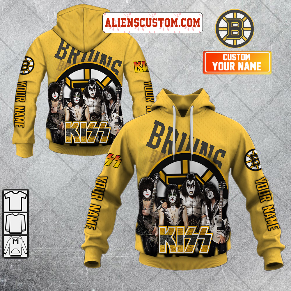 NHL New York Rangers Personalized Collab With Kiss Band Hoodie T Shirt