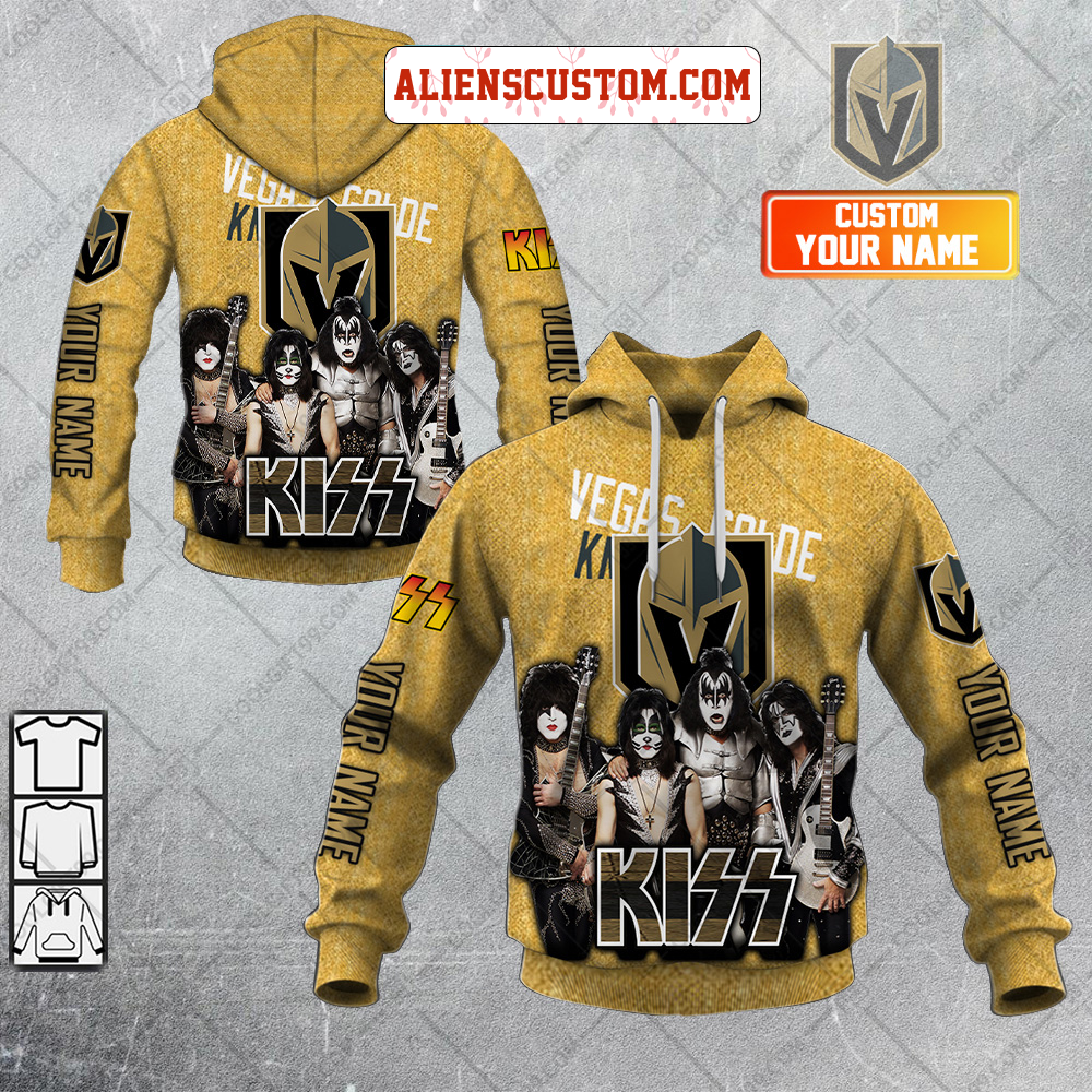 NHL New York Rangers Personalized Collab With Kiss Band Hoodie T Shirt