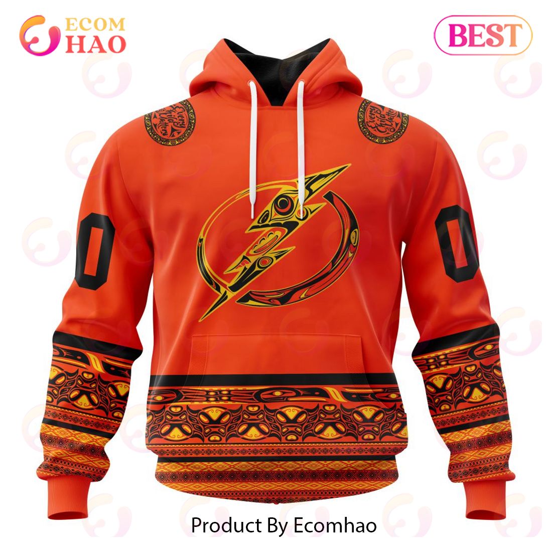 NHL Tampa Bay Lightning Specialized National Day For Truth And Reconciliation 3D Hoodie