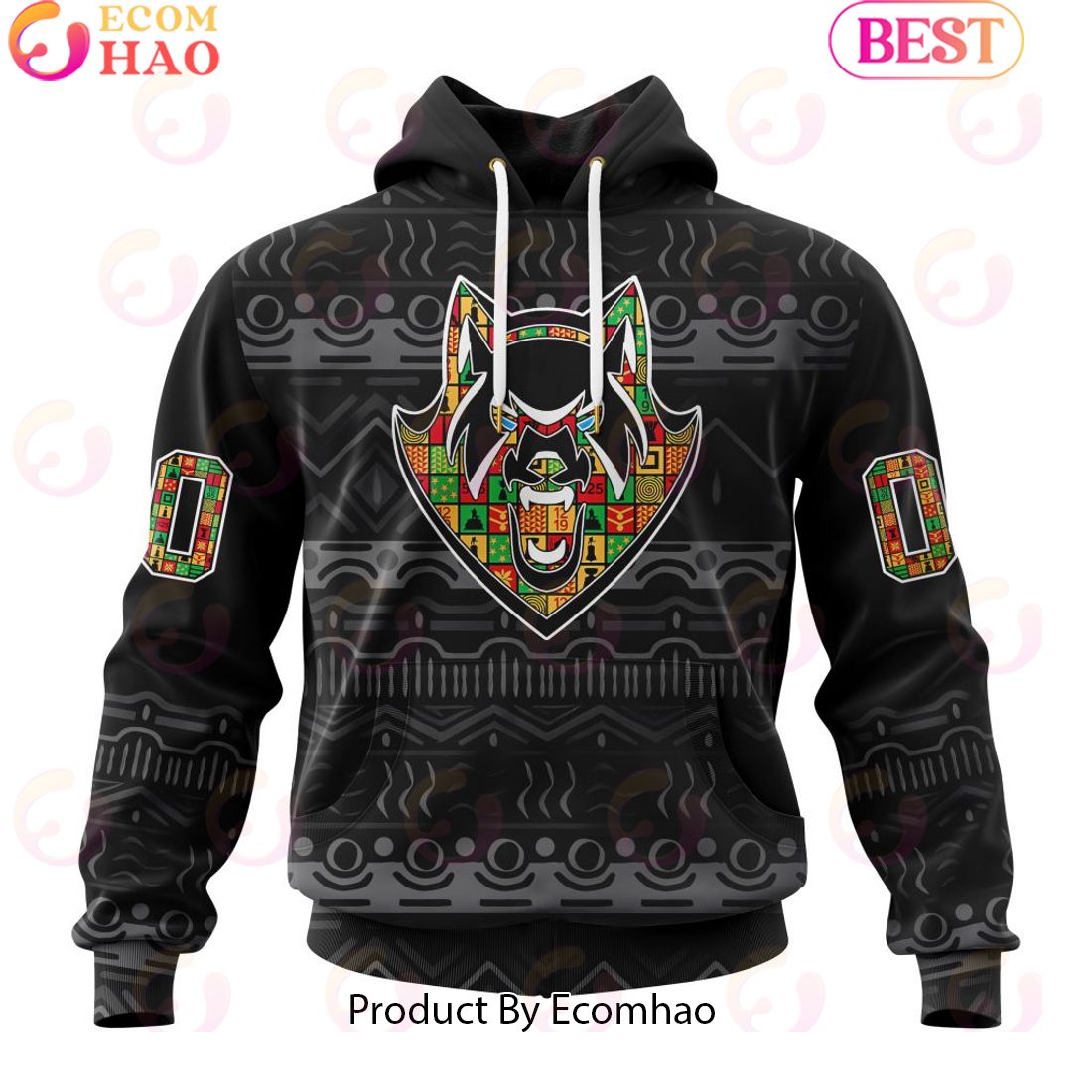 NLL Albany FireWolves Special Habs Jerseys Honour Black History Month Hoodie