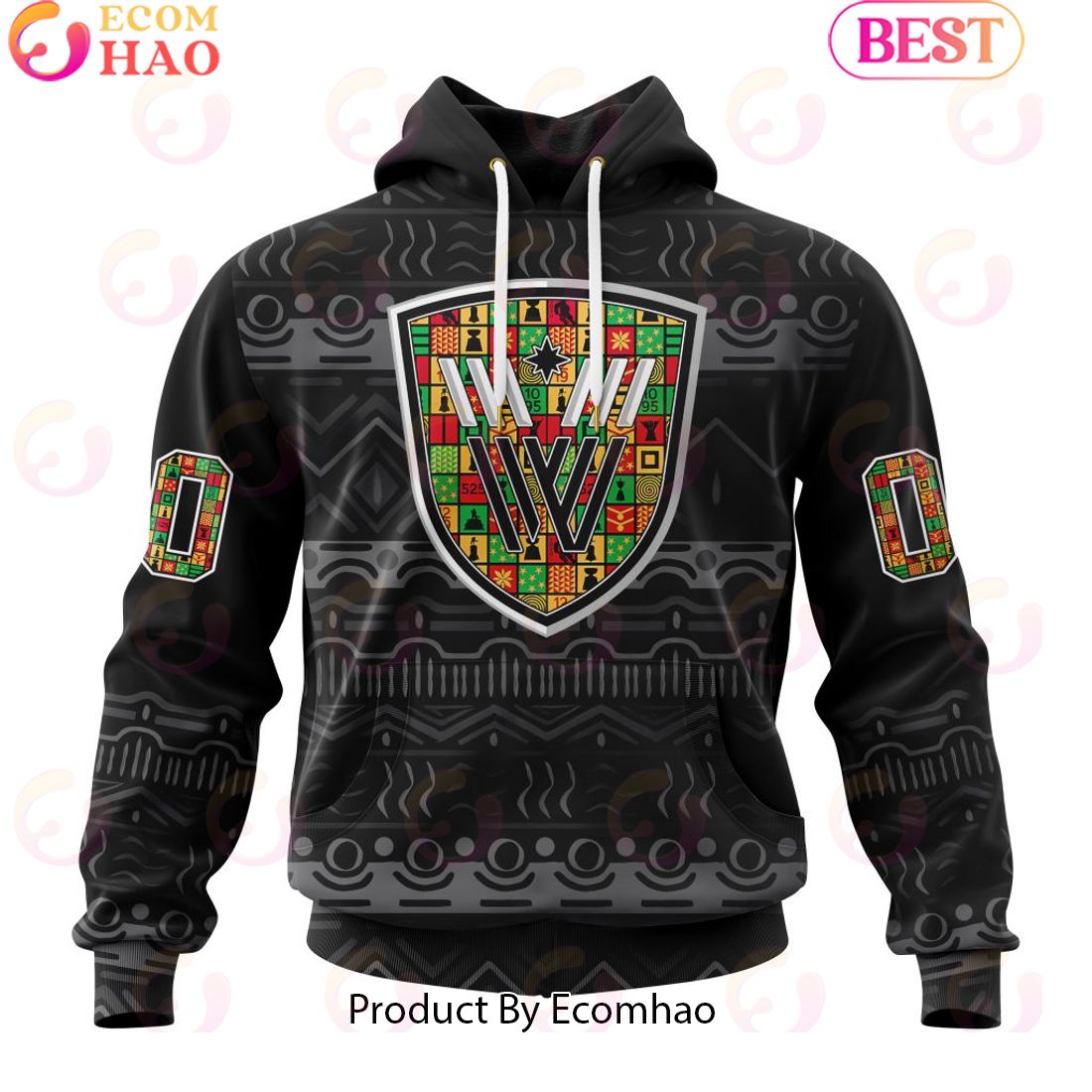 NLL Vancouver Warriors Special Habs Jerseys Honour Black History Month Hoodie