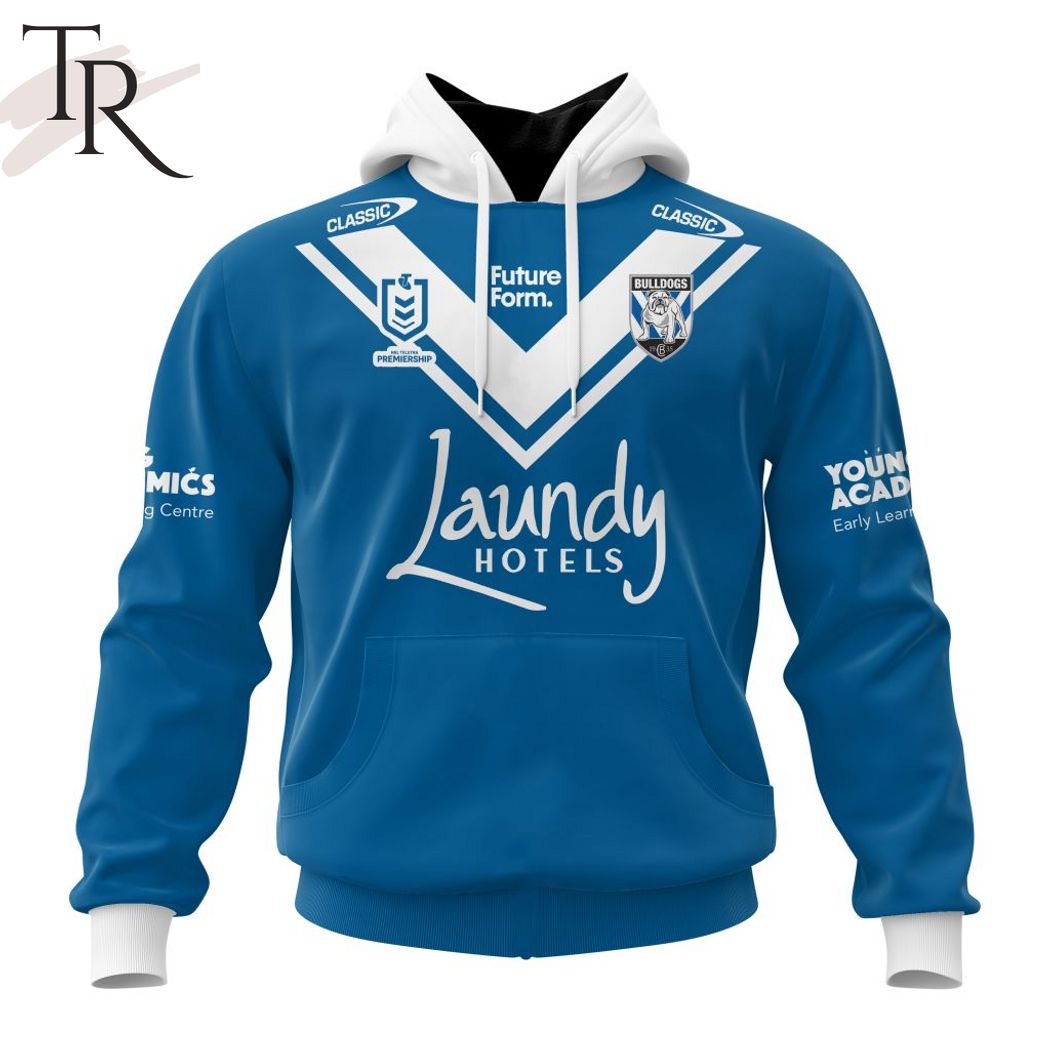 NRL Canterbury-Bankstown Bulldogs Personalized 2024 Away Kits Hoodie