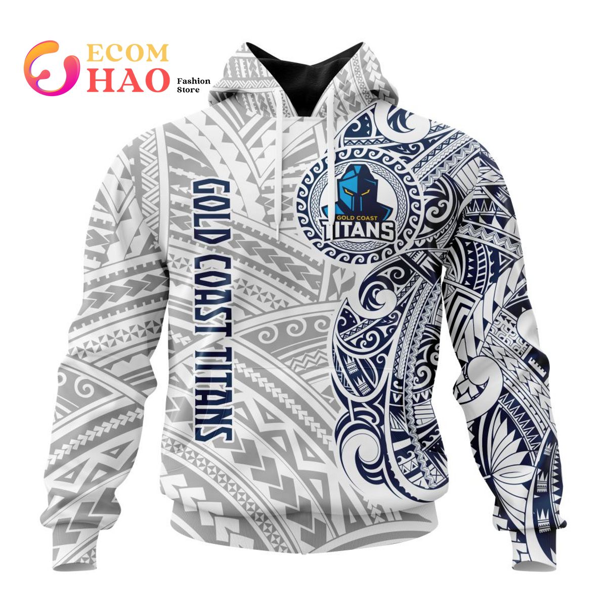 NRL Gold Coast Titans Specialized Design Wih Classic Style 3D Hoodie
