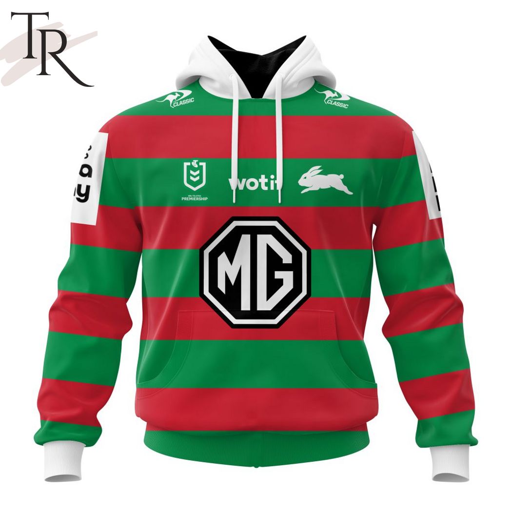 NRL South Sydney Rabbitohs Personalized 2024 Away Kits Hoodie
