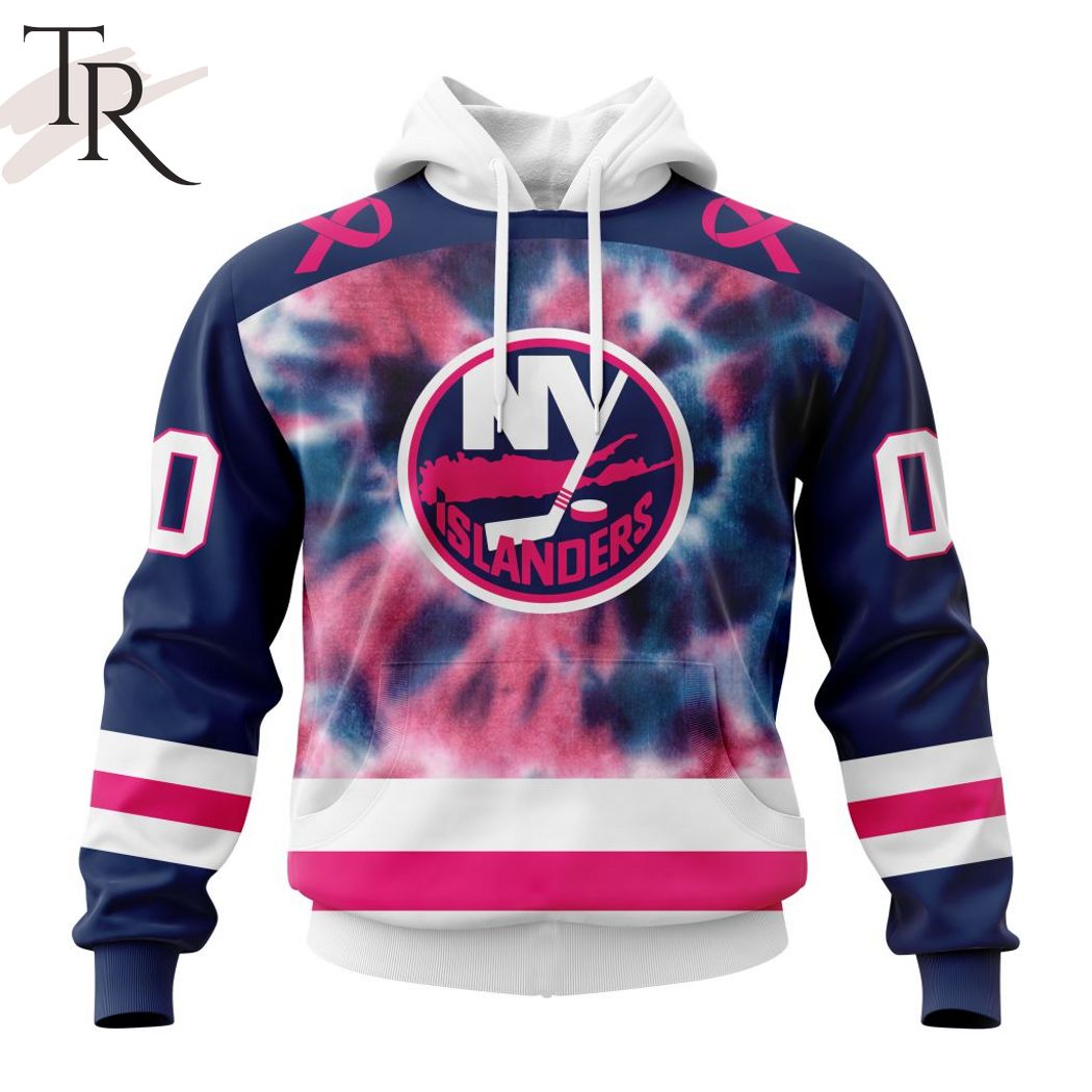 Personalized NHL New York Islanders Special Pink October Fight Breast Cancer Hoodie