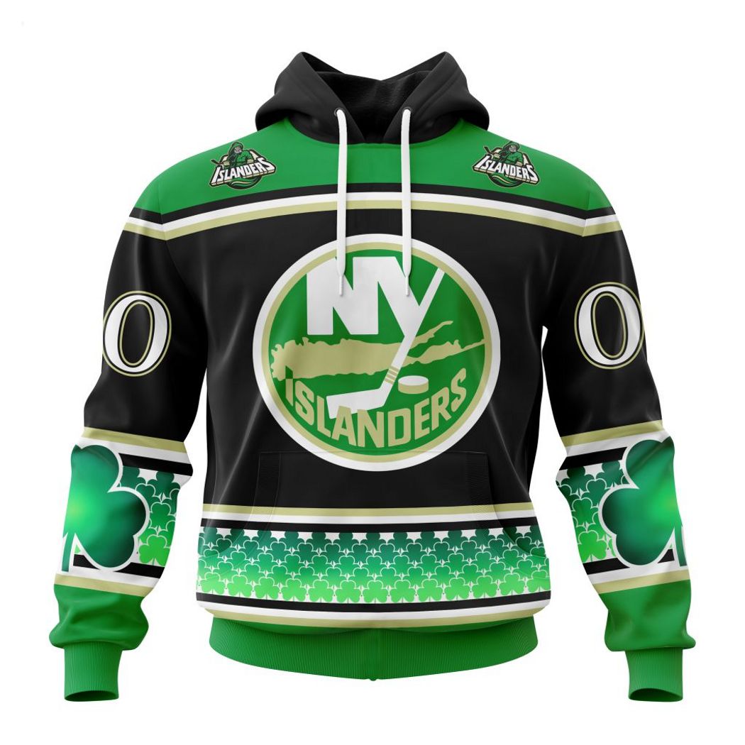 Personalized NHL New York Islanders Specialized Hockey Celebrate St Patrick's Day Hoodie