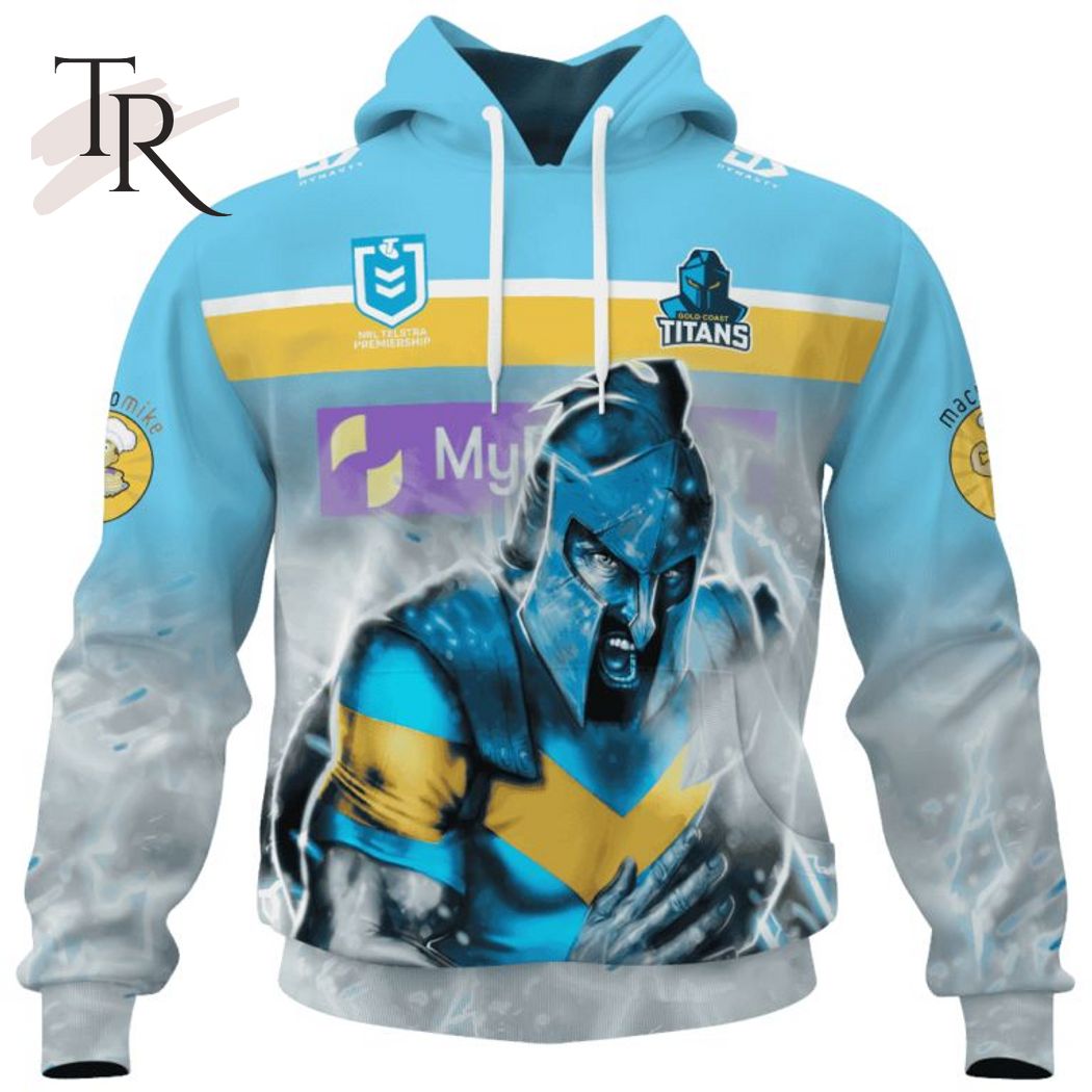 Personalized NRL Gold Coast Titans Special Design With Team's Signature Hoodie 3D