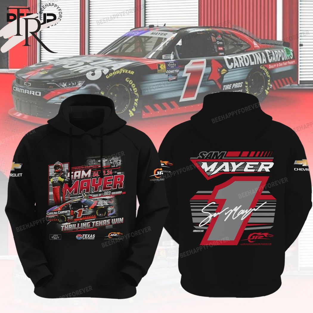 Samuel Adam Mayer JR Motorsports Hoodie - Black