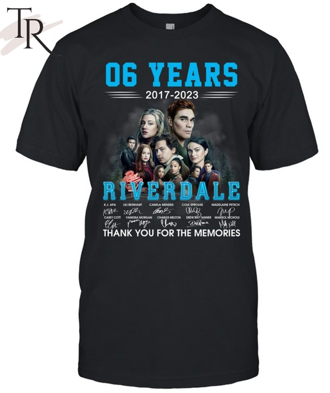 06 Years 2017 - 2023 Riverdale Thank You For The Memories Unisex T-Shirt