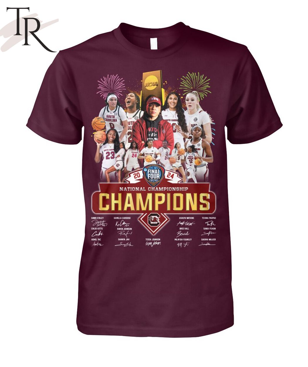 2024 National Championship South Carolina Gamecocks T-Shirt