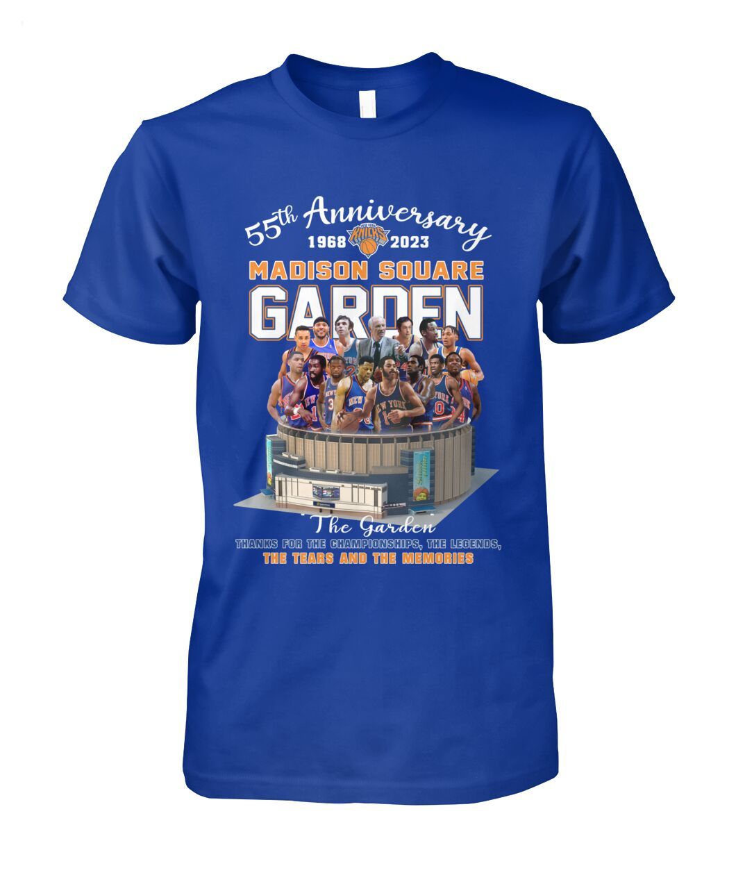 55th Anniversary 1968 - 2023 Madison Square Garden T-Shirt - Limited Edition