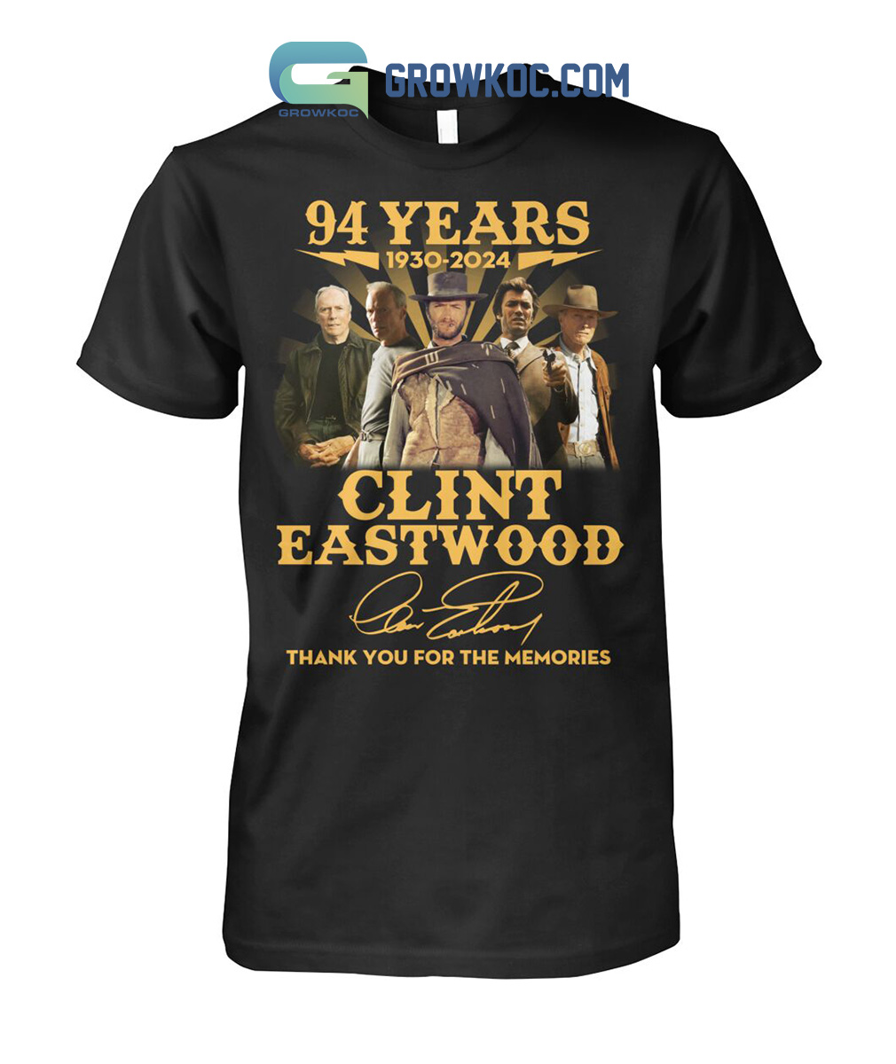 94 Years Memories Of Clint Eastwood Shirts