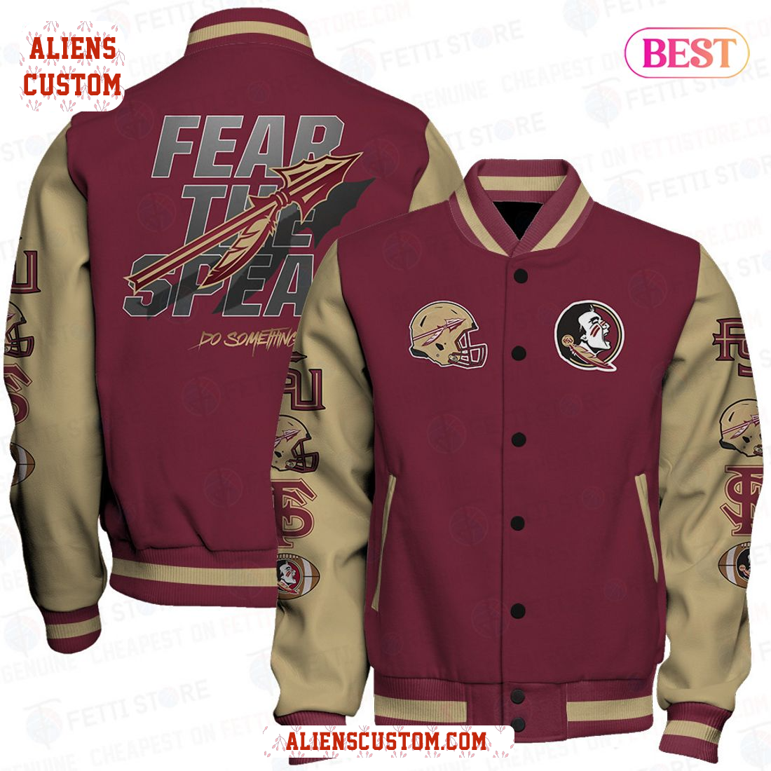 Alienscustom - BEST Florida State NCAA Football Varsity Jacket