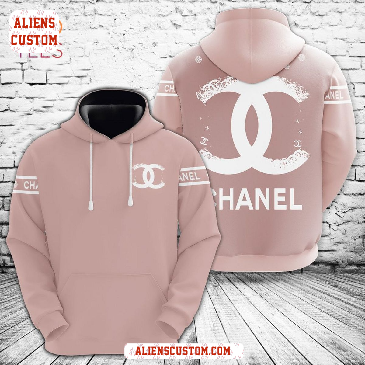 Alienscustom -Chanel Luxury Brand Hoodie Pants Pod Design
