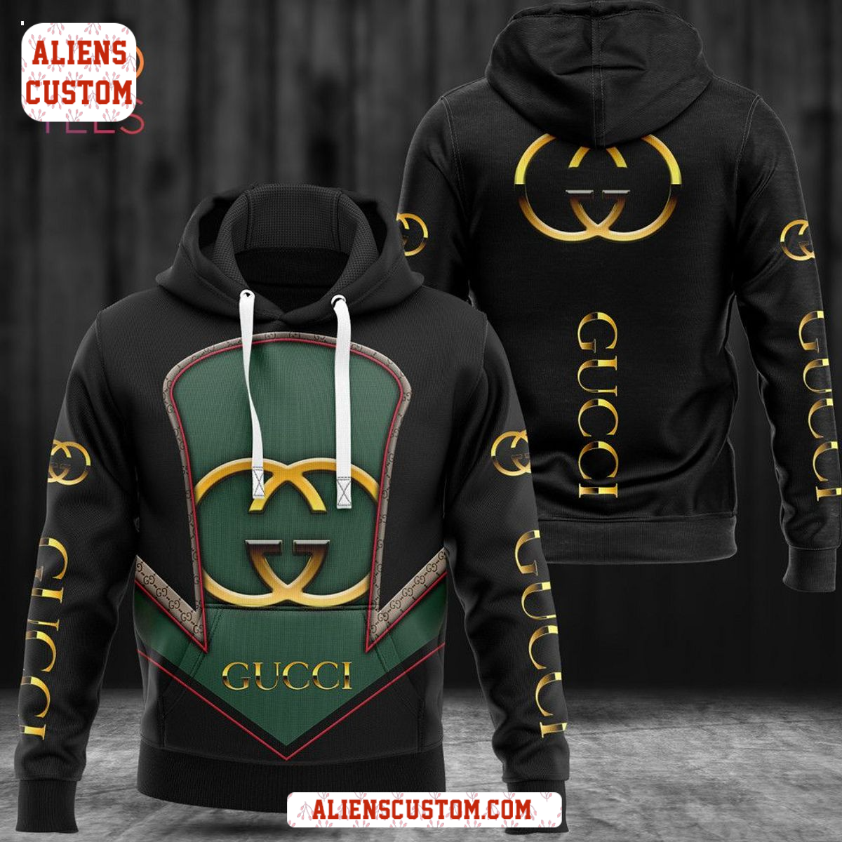 Alienscustom -Gucci Luxury Brand Hoodie Pants