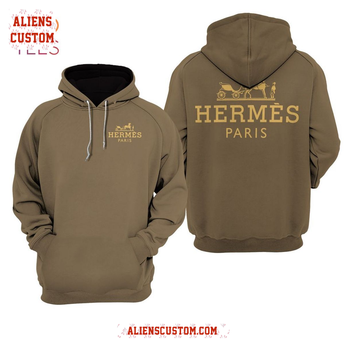 Alienscustom -Hermes Luxury Brand Hoodie Pants