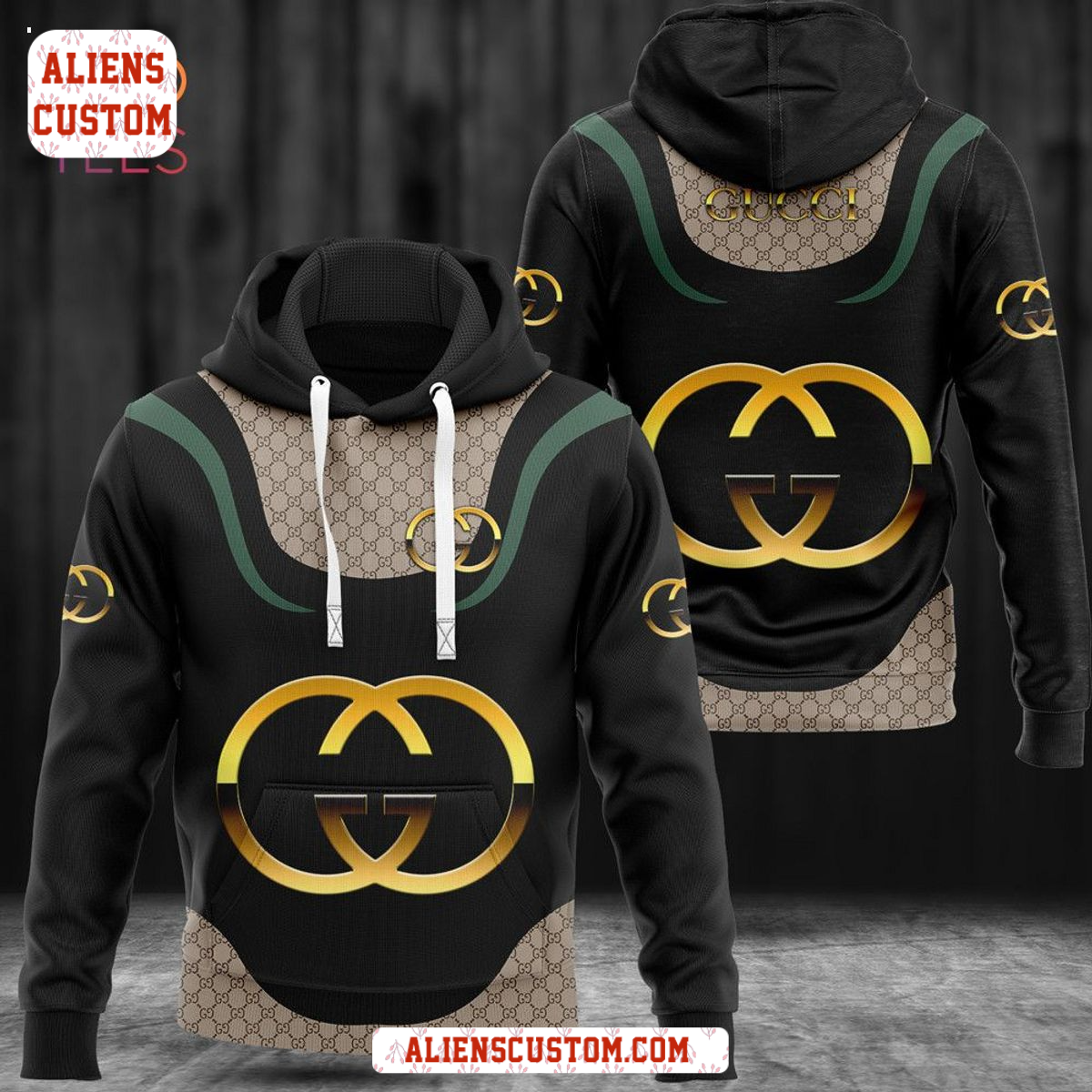 Alienscustom - HOT Gucci Luxury Brand Hoodie Pants
