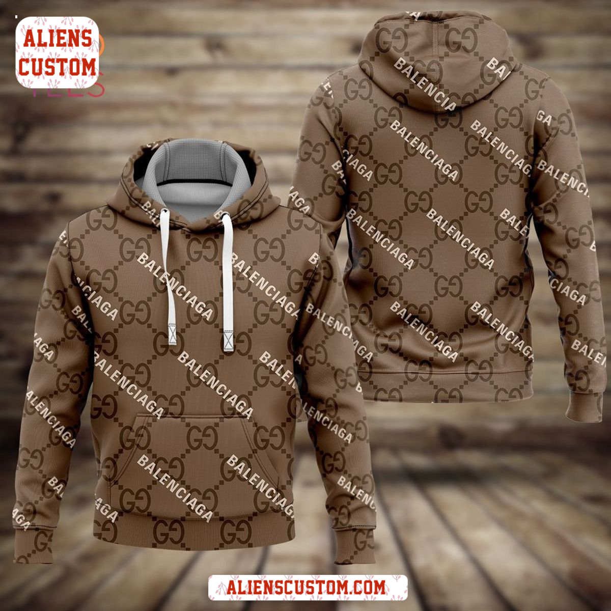 Alienscustom - HOT Gucci Luxury Brand Hoodie Pants Pod Design