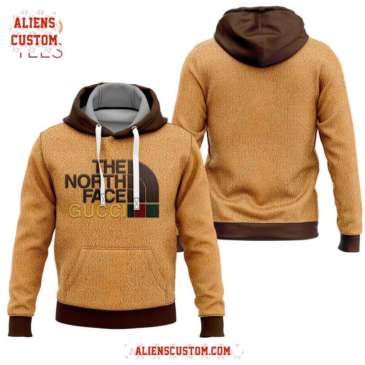 Alienscustom - HOT The Noath Face Gucci Luxury Brand Hoodie Pants