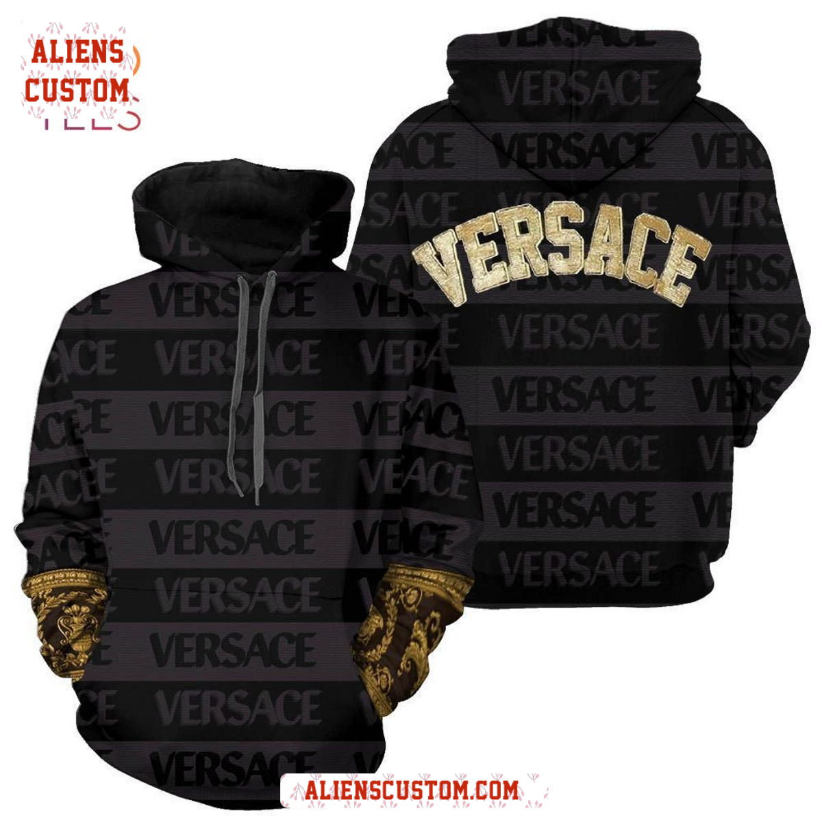 Alienscustom - HOT Versace Luxury French Fashion Hoodie Pants