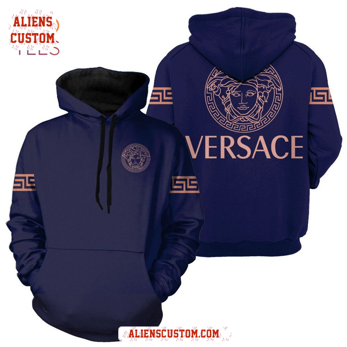 Alienscustom - HOT Versace Violet Luxury Brand Hoodie Pants