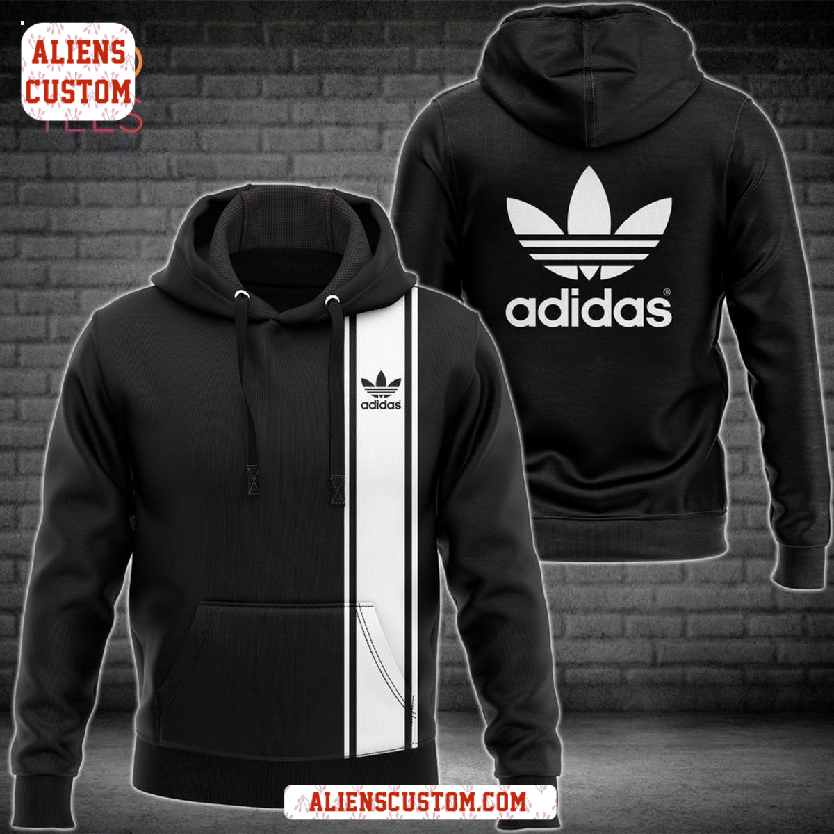 Alienscustom - NEW Adidas Luxury Brand Hoodie Pants