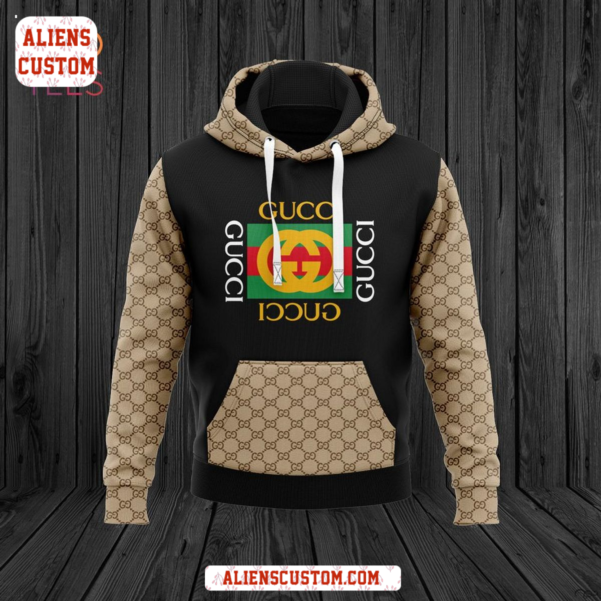 Alienscustom - NEW Gucci Luxury Brand Hoodie Pants Pod Design