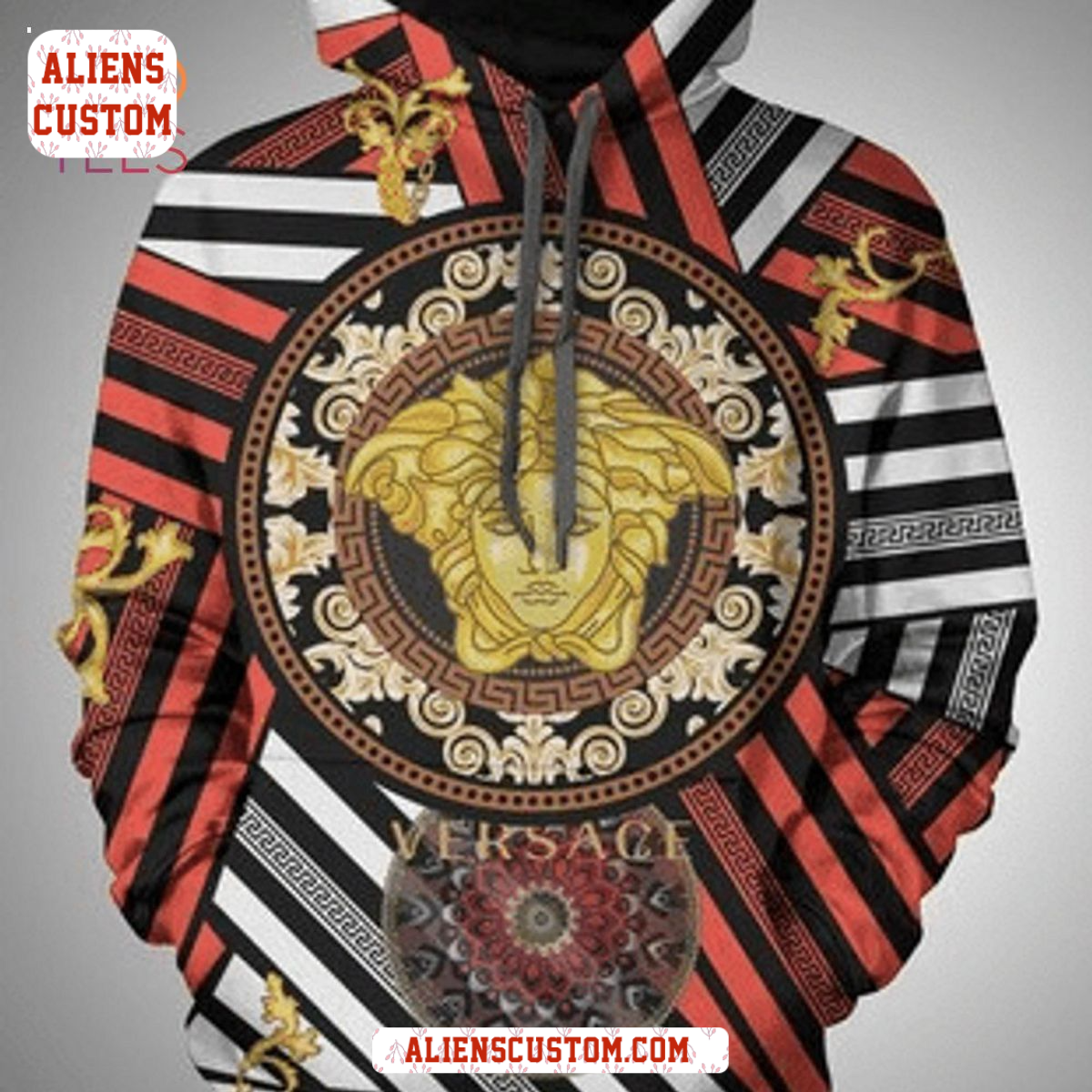 Alienscustom - NEW Versace Luxury French Fashion Hoodie Pants