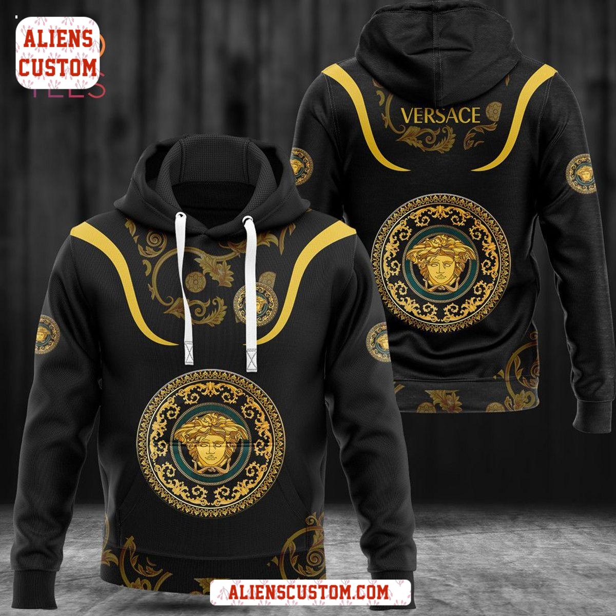 Alienscustom -Versace Luxury Brand Hoodie Pants