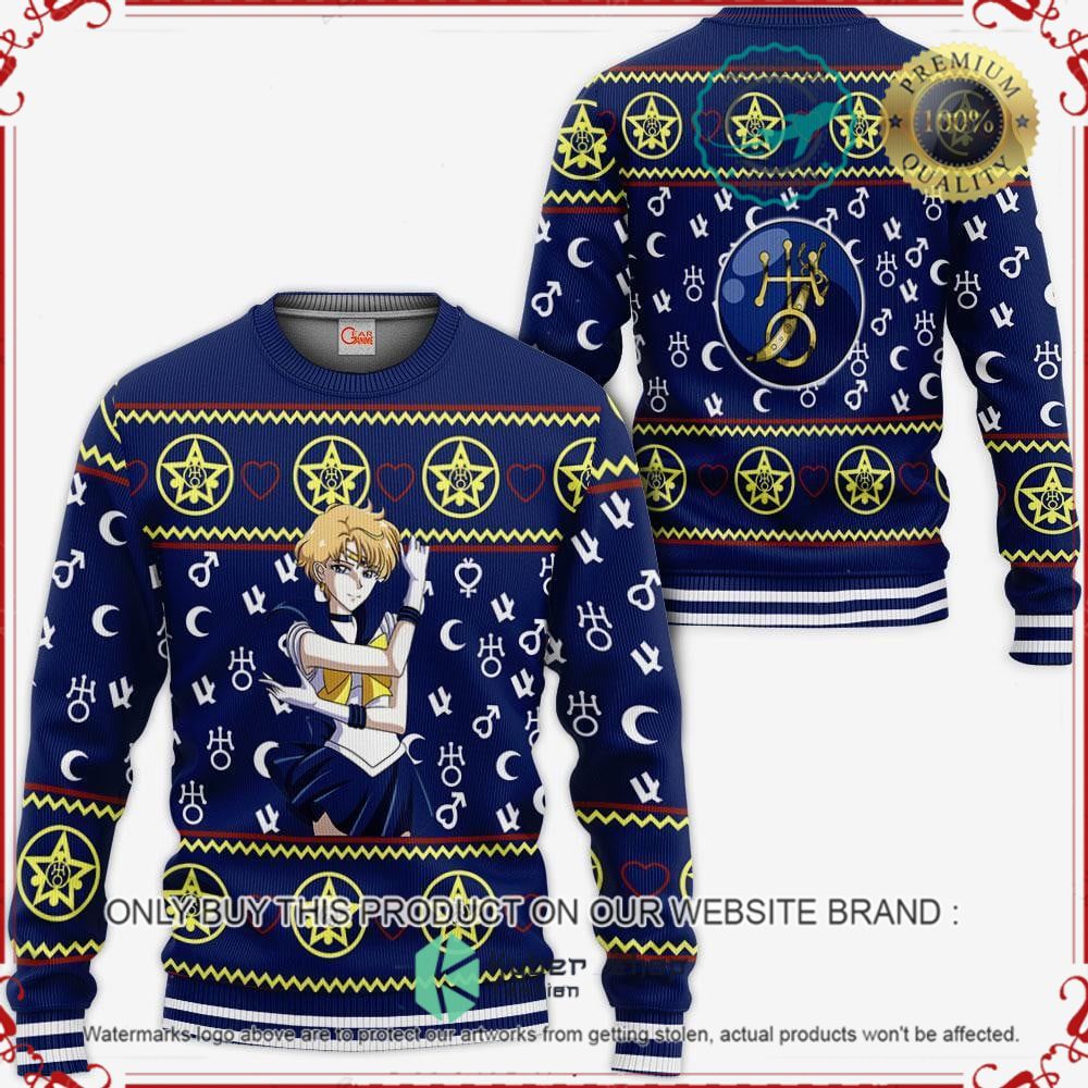 Anime Sailor Uranus Sailor Moon Ugly Christmas Sweater, Hoodie