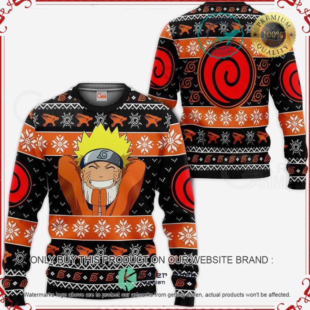 Anime Uzumaki Happy Ugly Christmas Sweater, Hoodie