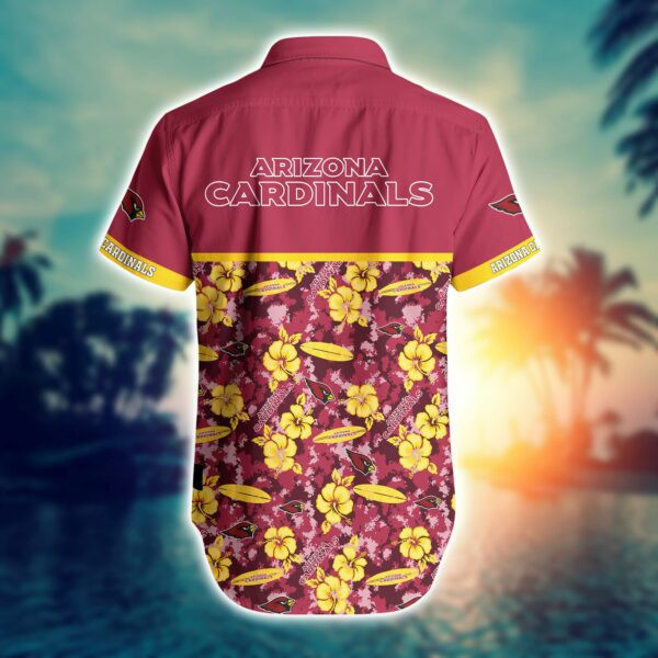 Arizona Cardinals NFL Style Summer Hawaiian Shirt