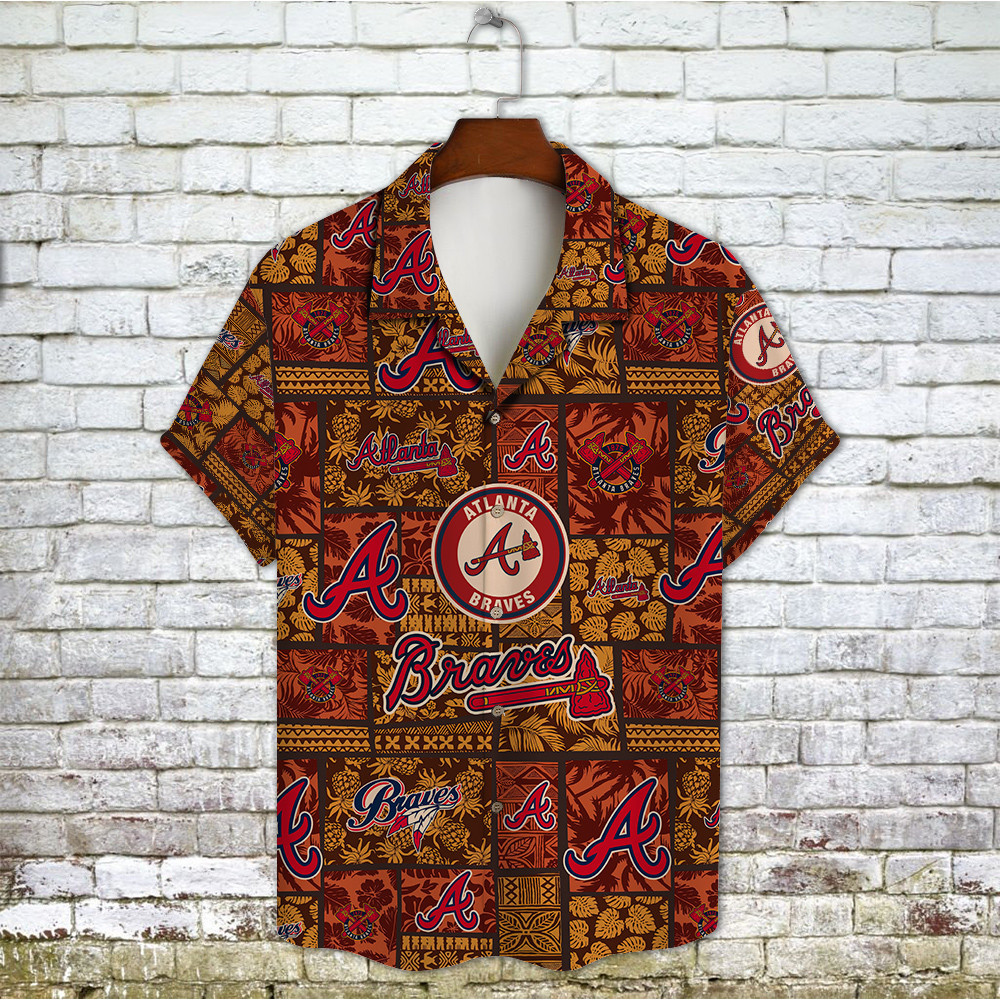 Atlanta Braves Major League Baseball 3D Print Hawaiian Shirt SH1ML V10