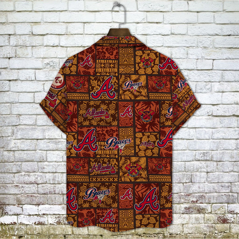 Atlanta Braves Major League Baseball 3D Print Hawaiian Shirt SH1ML V10