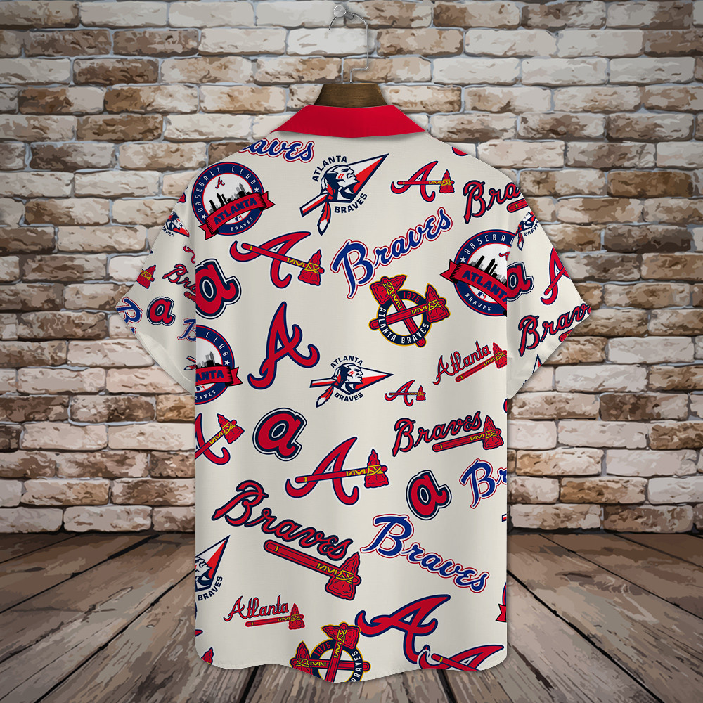 Atlanta Braves Major League Baseball 3D Print Hawaiian Shirt SH1ML V12