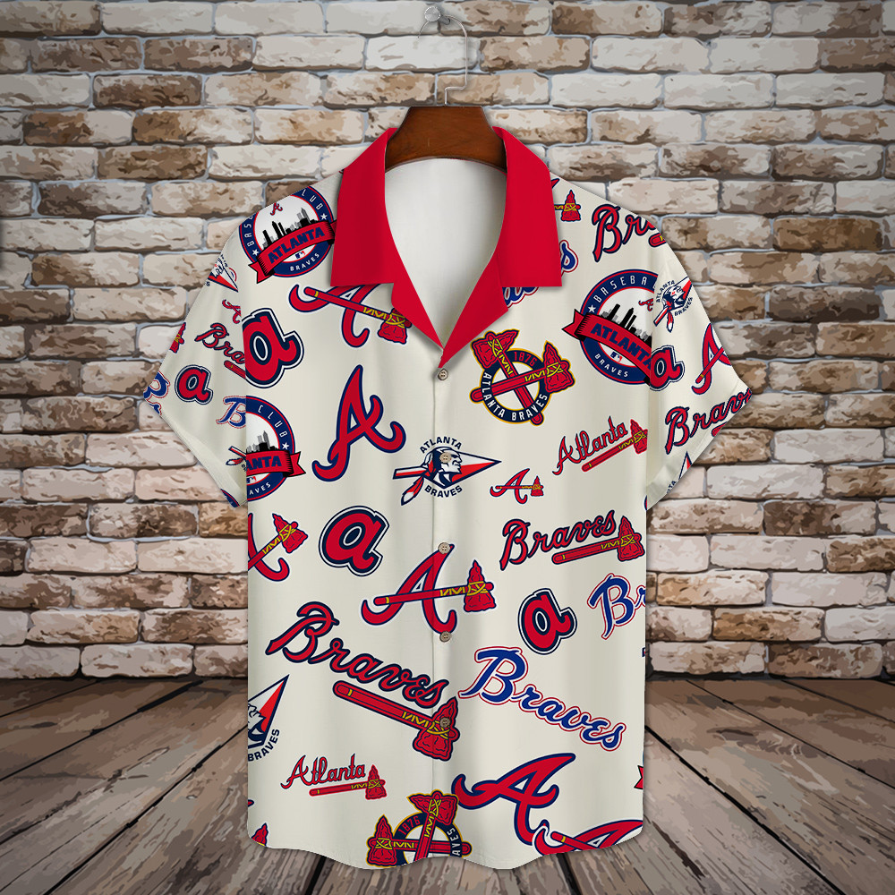 Atlanta Braves Major League Baseball 3D Print Hawaiian Shirt SH1ML V12