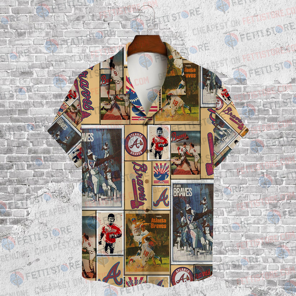 Atlanta Braves Major League Baseball 3D Print Hawaiian Shirt SH1ML V13