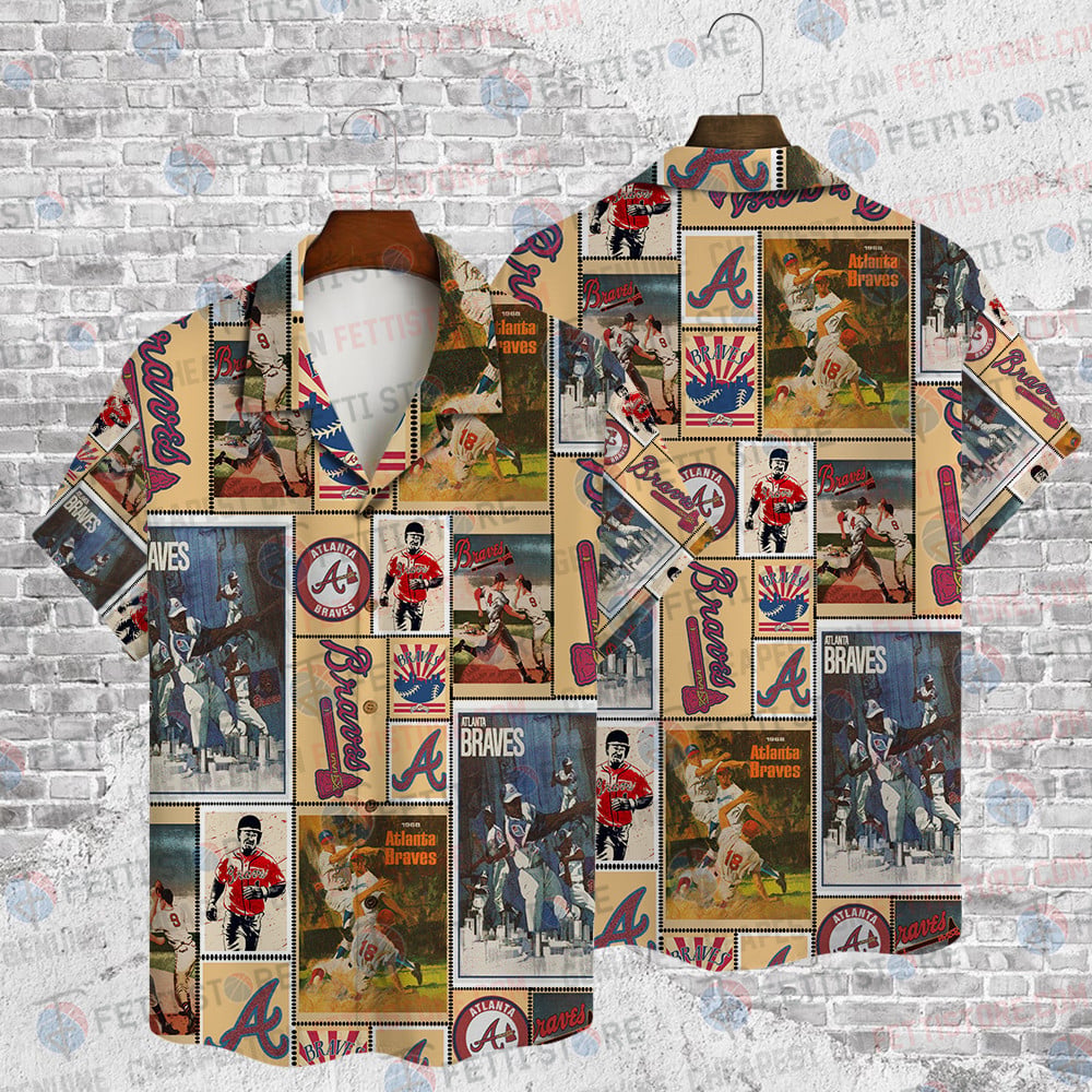 Atlanta Braves Major League Baseball 3D Print Hawaiian Shirt SH1ML V13