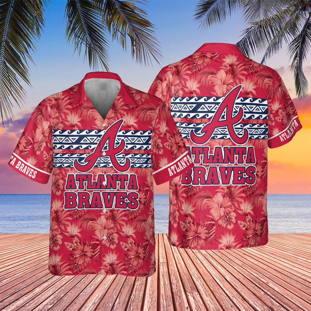 Atlanta Braves Major League Baseball 3D Print Hawaiian Shirt SH1ML V4