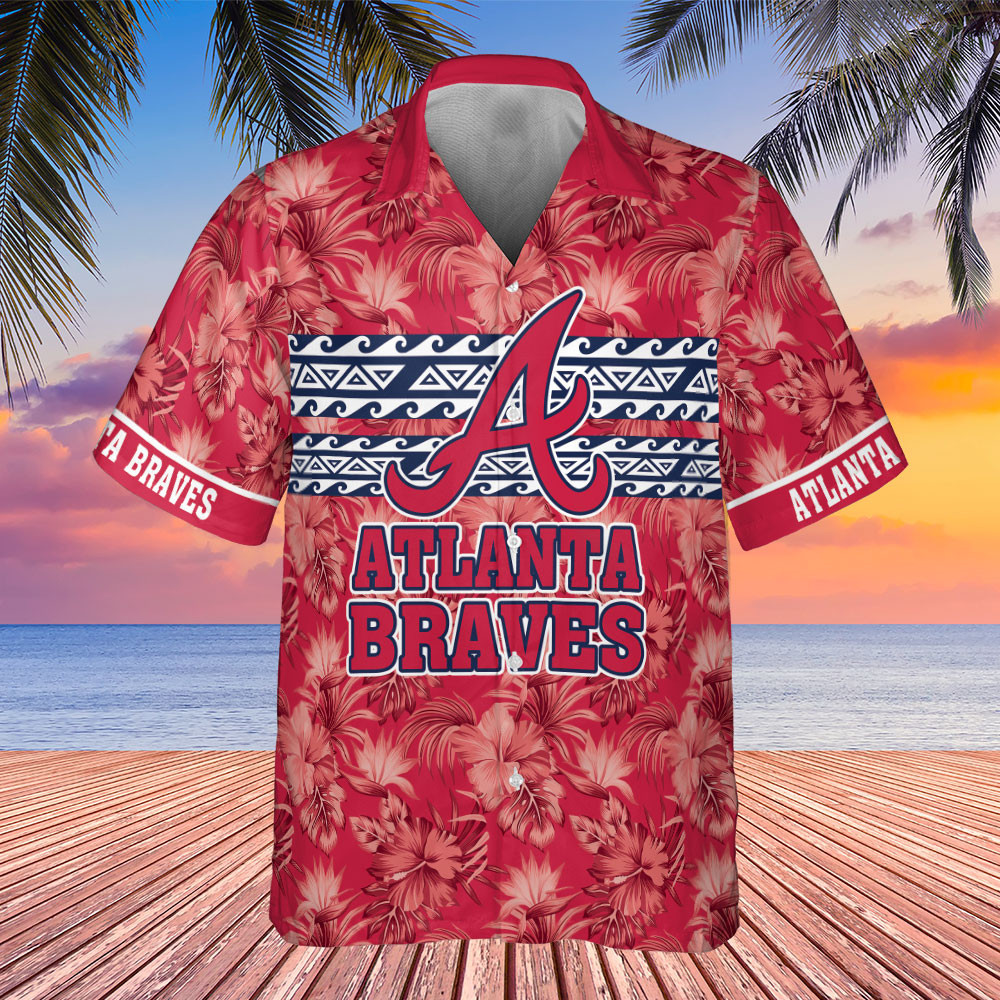 Atlanta Braves Major League Baseball 3D Print Hawaiian Shirt SH1ML V4
