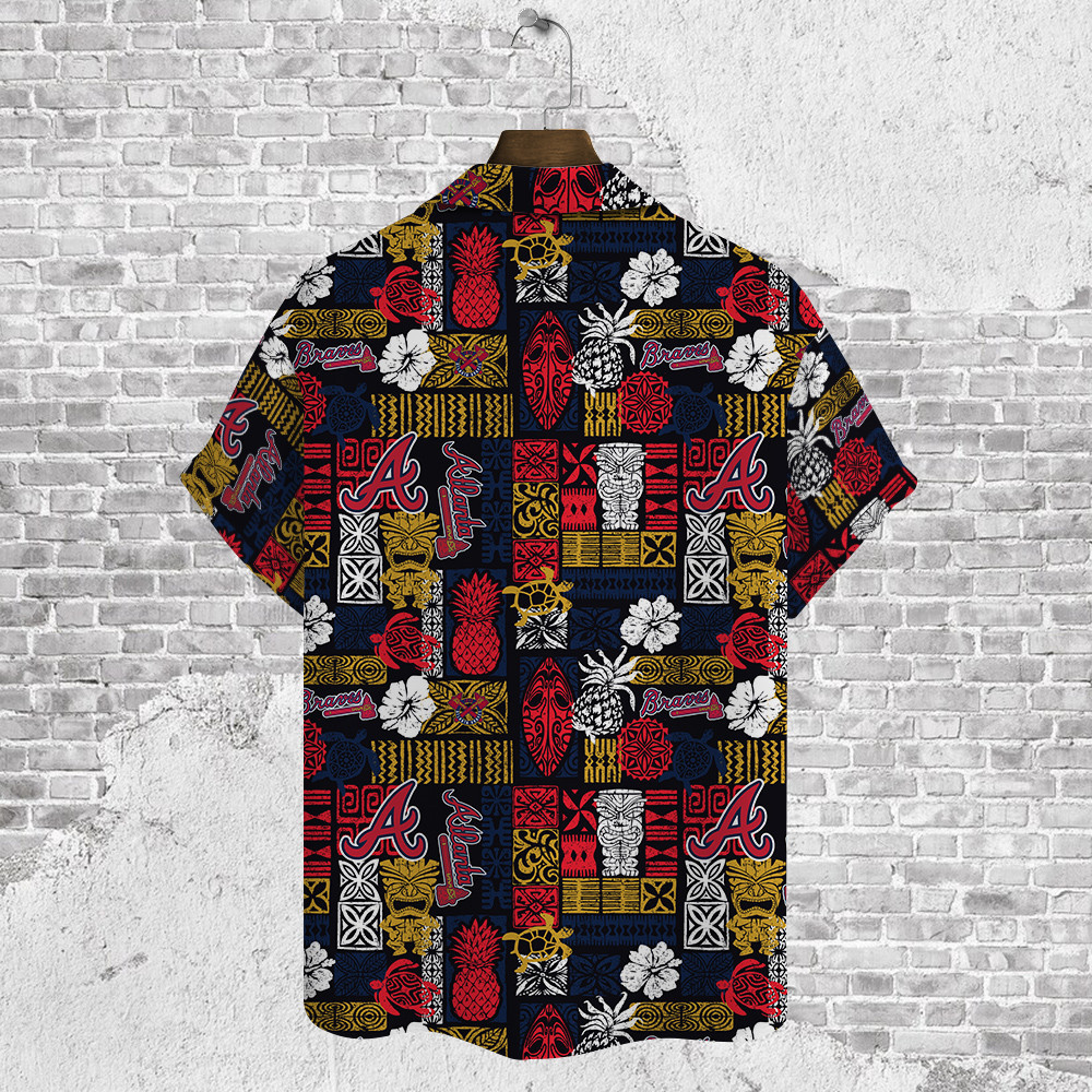 Atlanta Braves Major League Baseball 3D Print Hawaiian Shirt SH1ML V8